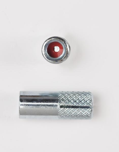 6337 3/8-16 INTERNAL PLUG SMART DROP IN ANCHOR ZINC PLATED (1-9/16" OVERALL LENGTH)